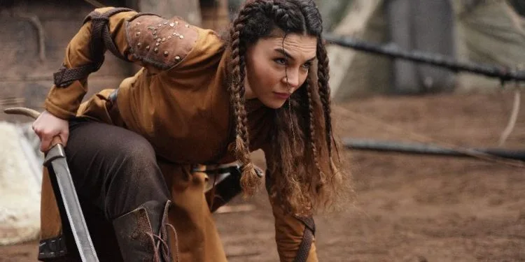 Ebru Şahin lernt jeden Tag neue Taktiken für die Szenen in der Serie Destan