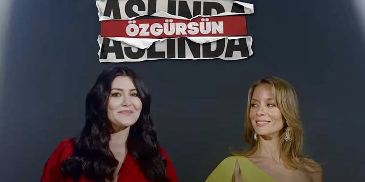 Die erste Beförderung kam von Aslında Özgürsün, die Bade İşil und Deniz Çakır zusammenbrachte!