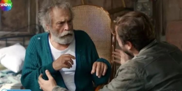 Haluk Bilginer und Tolga Sarıtaş gaben eine Schauspielstunde in der Fernsehserie Baba!