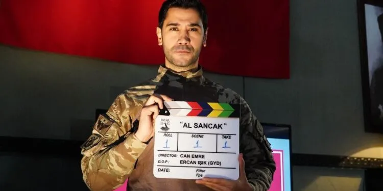 Uğur Güneş ist Soldat für seine neue Serie Al Sancak geworden!