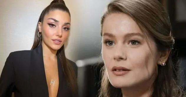 Hande Erçel und Burcu Biricik verkündeten die Botschaft der Arbeiter der Fernsehserie, die in das Katastrophengebiet liefen, als die Sets gestoppt wurden!
