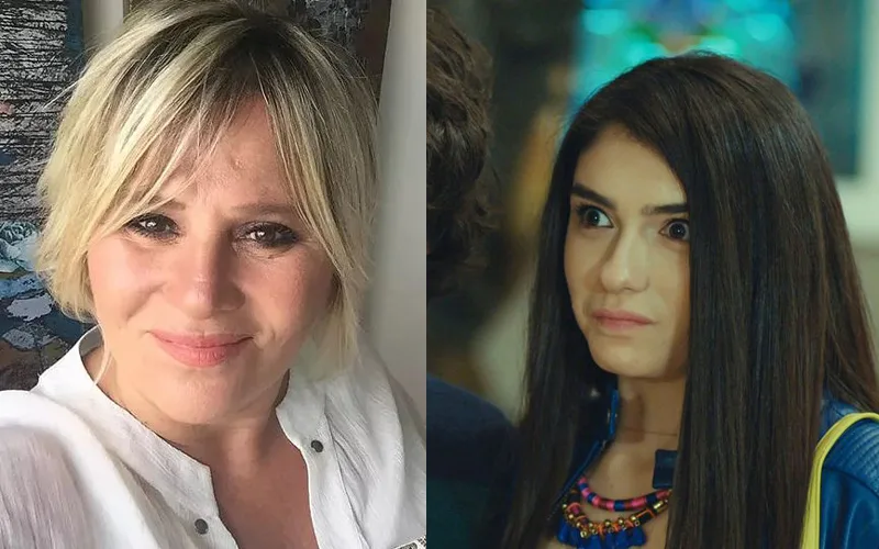 Ece Yörenç, die Drehbuchautorin der Fernsehserien Kuzey Güney und Medcezir, wurde zum Glücksbringer von Hazar Ergüçlü!